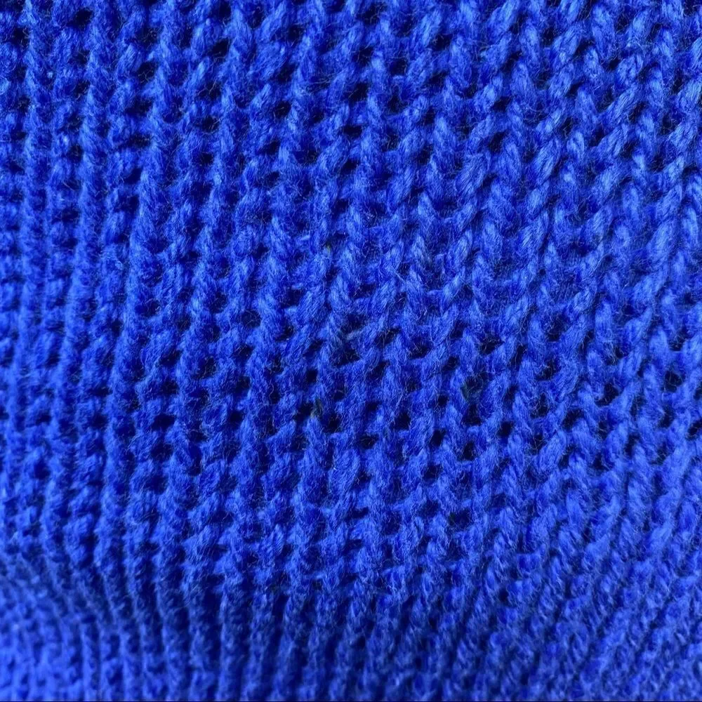 Polo Ralph Lauren Yacht Blue Linen Cotton Blend Toggle Shawl Collar L/S Sweater